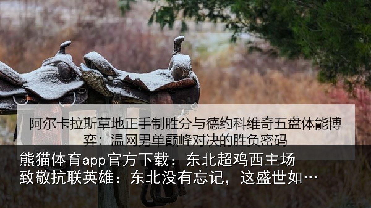 熊猫体育app官方下载：东北超鸡西主场致敬抗联英雄：东北相关情况你所愿